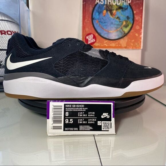 Nike Other - 🆕 Nike Ishod Wair SB 'Black White' - Mens 8